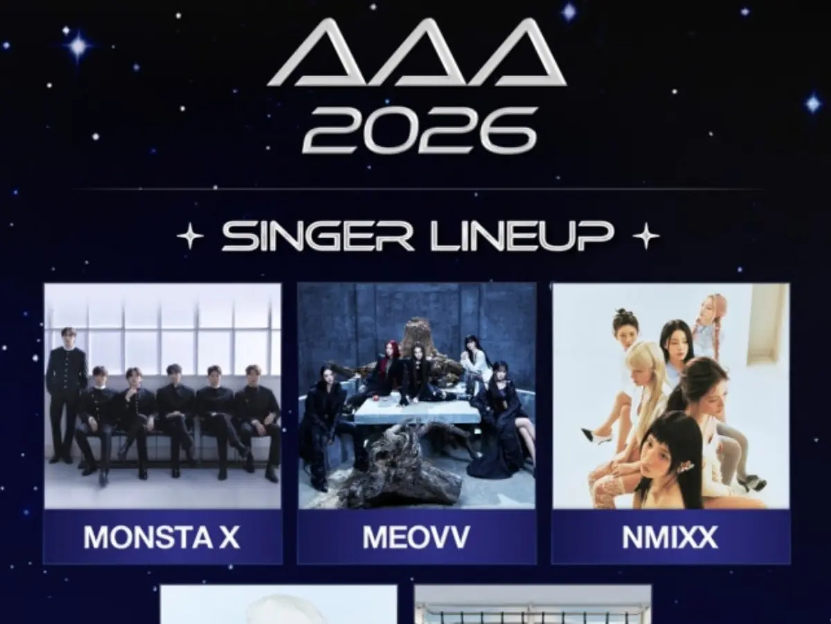 Bintang K-Pop yang Terbang ke Taipei: Monsta X, Yuna, TWS Bergabung di “AAA 2026”