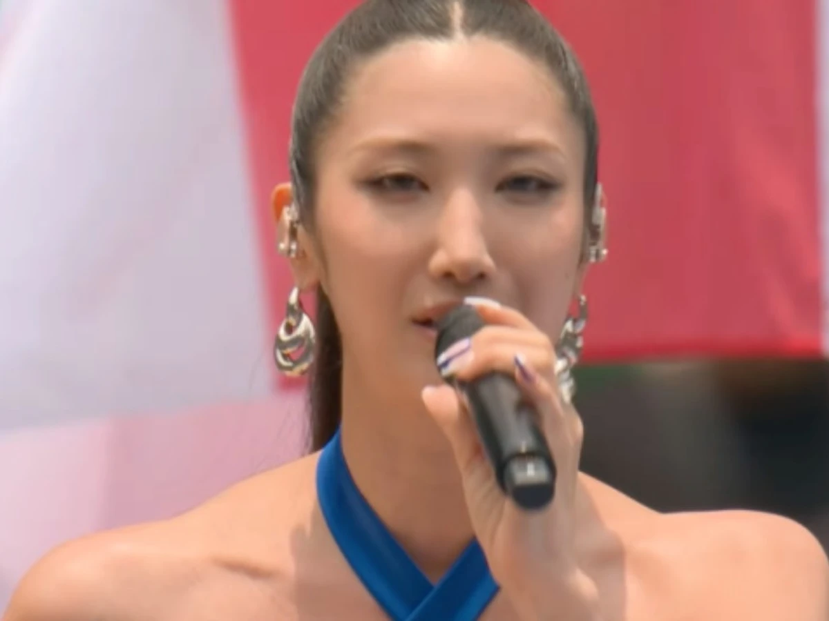 Korean-language lyrics ring out at World Cup opener as Jae takes the stage with Bocelli