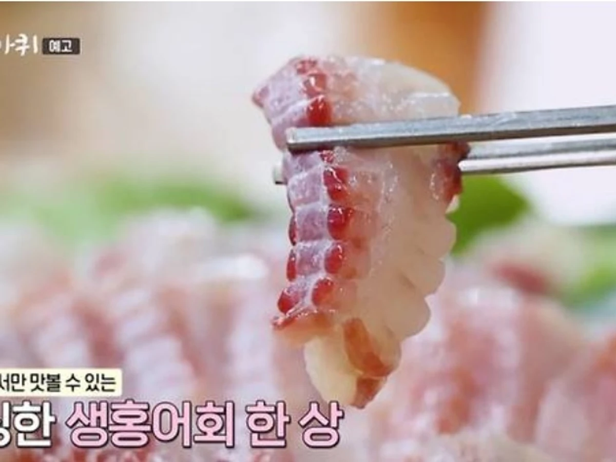 '동네 한바퀴' 대청리 횟집 미식 기행 