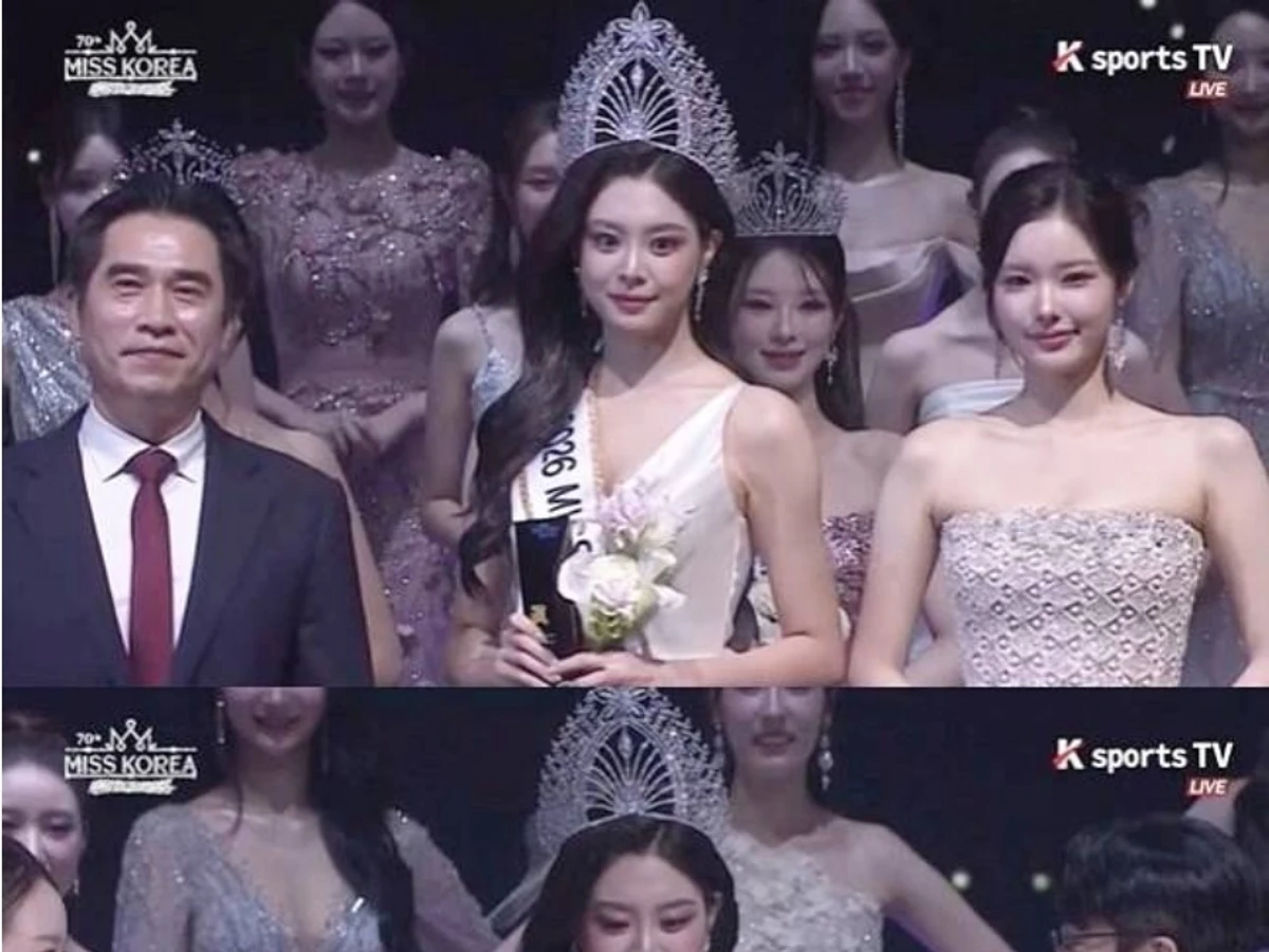 '우지원 딸' 우서윤, 제70회 미스코리아 진 왕관 차지 