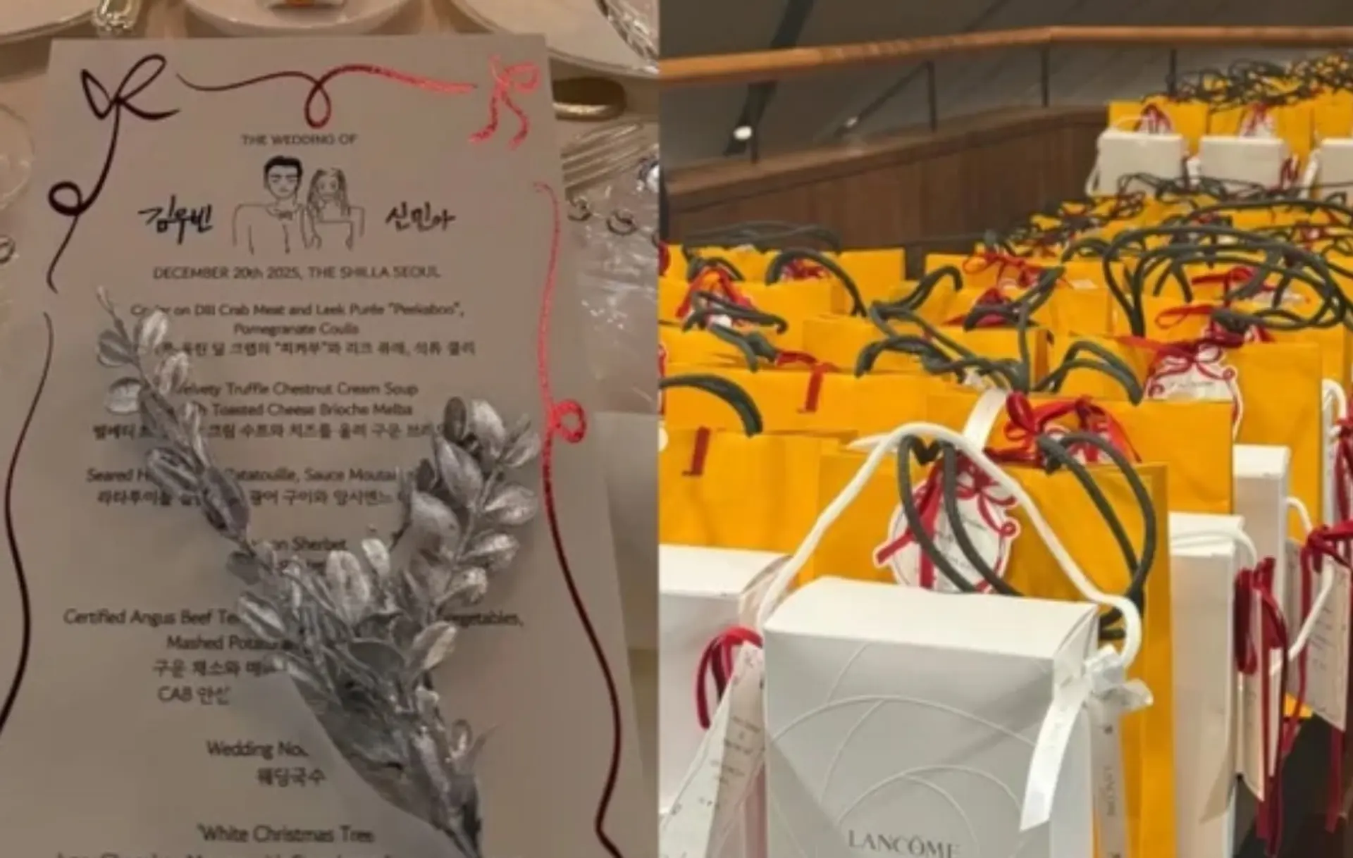 Kim Woo-bin♥Shin Min-a, Wedding Gifts Worth Millions of Won Draw Attention...Completing Good Influence Through Donations