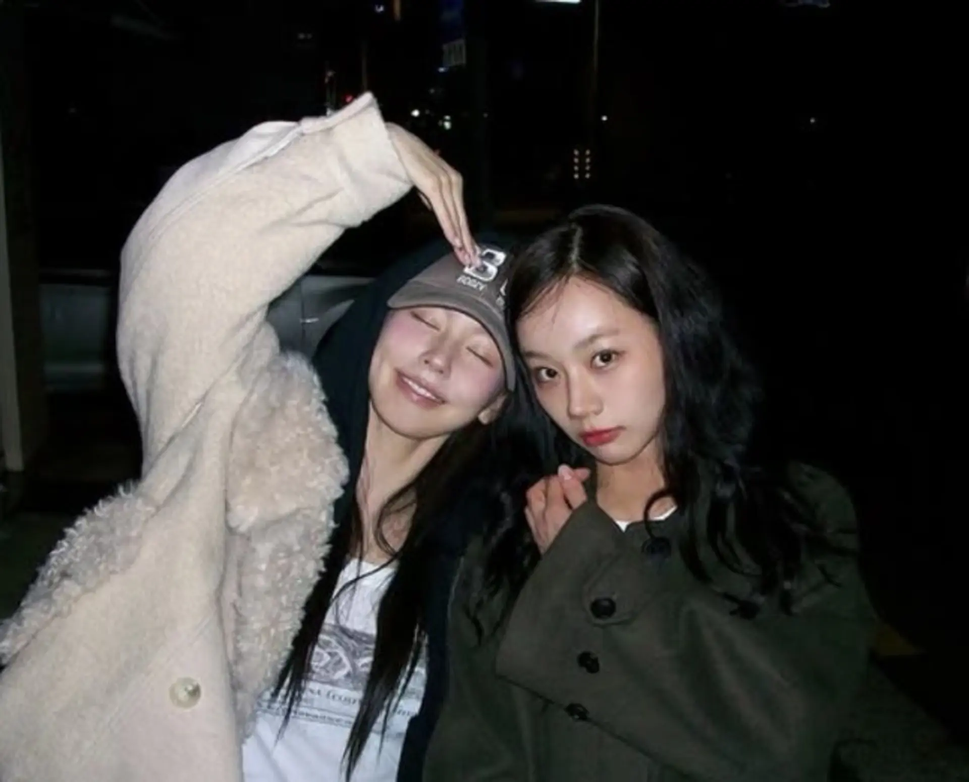 혜리-아이들 미연, 3년 연속 성탄절 데이트...공주들의 우정 인증
