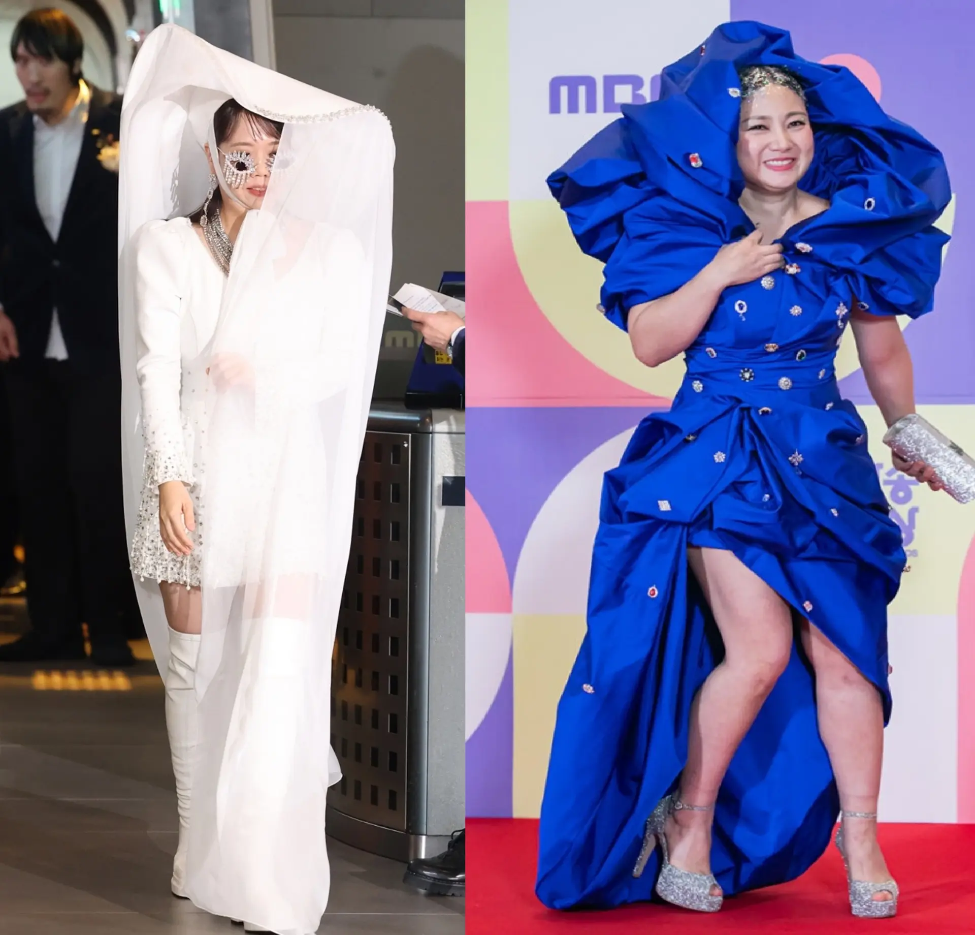 홍현희, '2025 MBC 연예대상' 파격 의상 후폭풍… "박나래 떠올라" 누리꾼 갑론을박