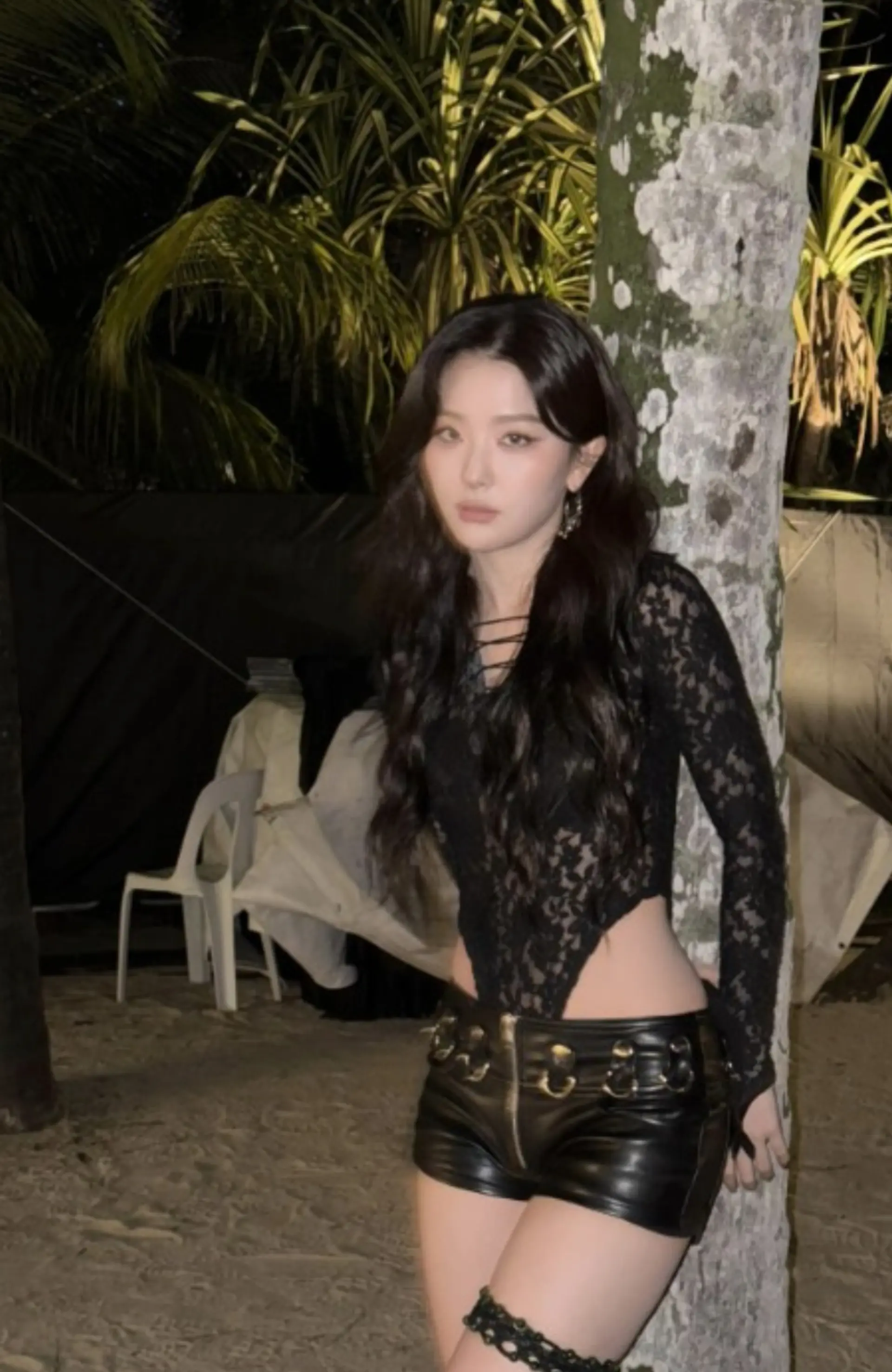 レッドベルベットのスルギ、衝撃的なシースルールックで新年の挨拶…成熟したセクシーさに注目