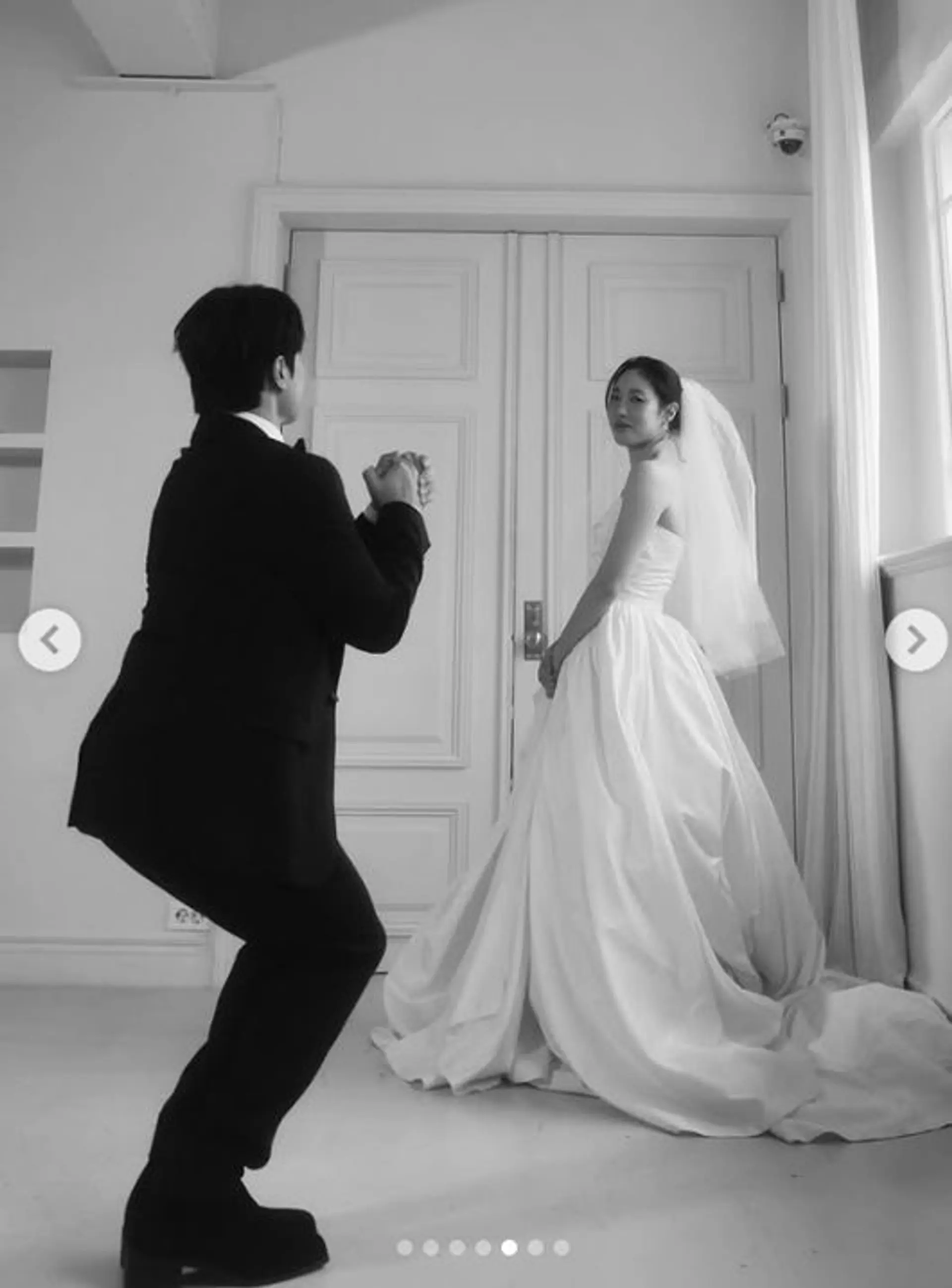 Lia Kim and Choi Young-jun, the Truth Behind the Surprise Wedding Photoshoot... "Not a Marriage Announcement, but a Dance Awards Promotion"