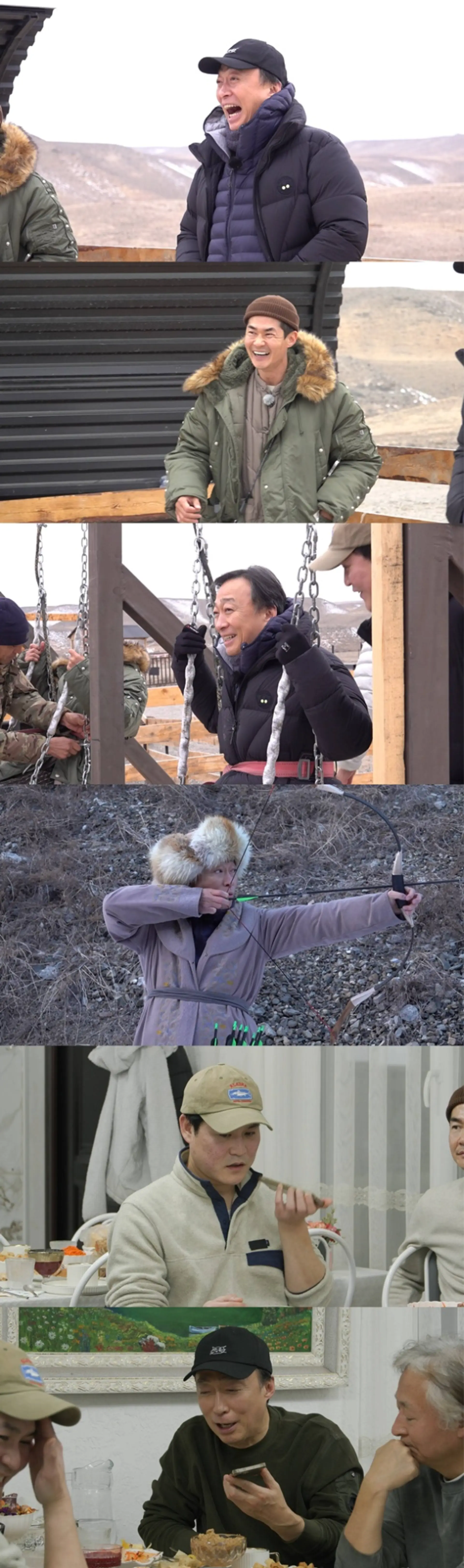 '미우새' 이성민, 절벽 그네에 오열…김성균 울린 자녀의 한마디