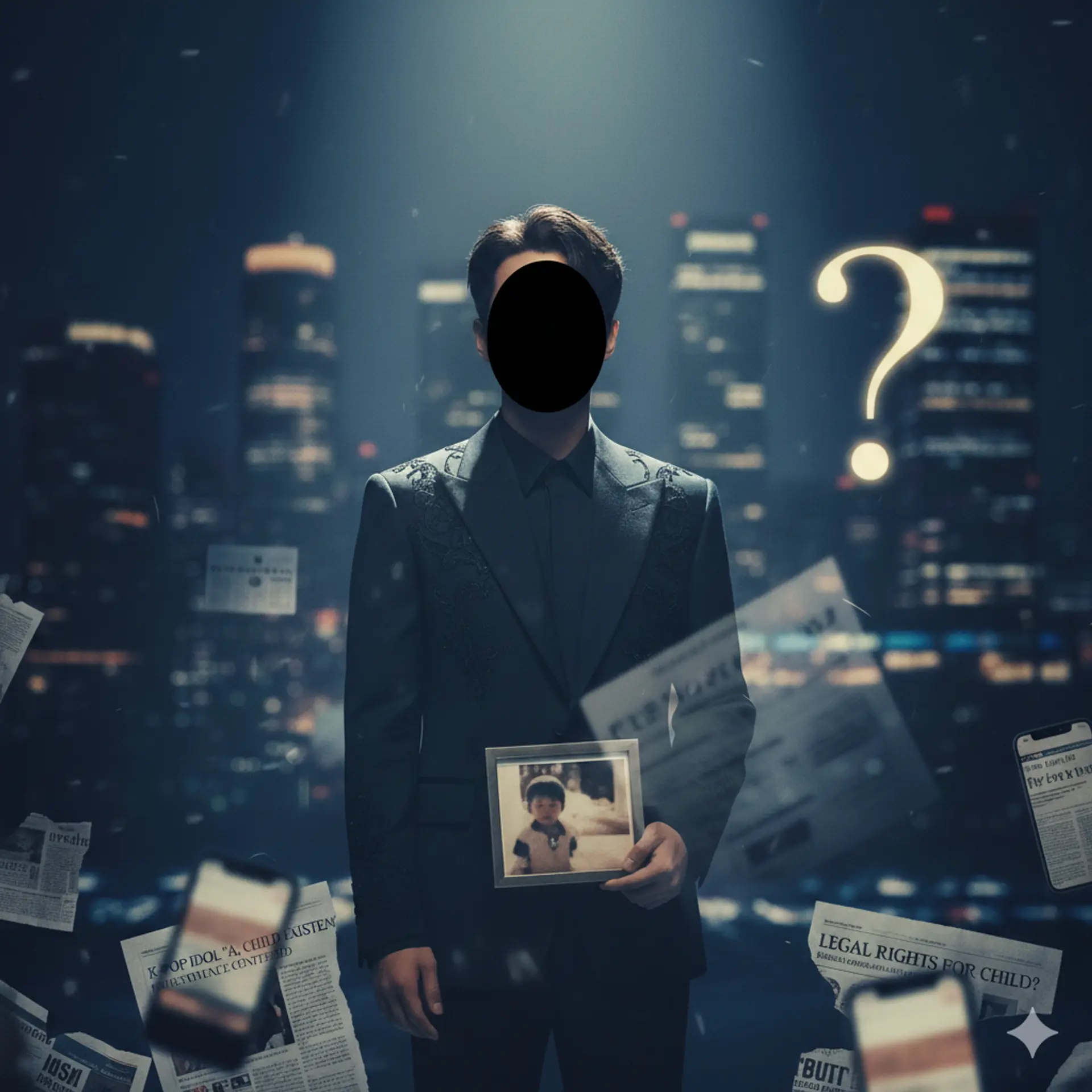 K팝 인기 가수 A, 2022년생 혼외자 확인… 법적 인지 '공백' 논란