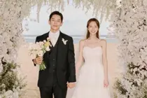 温周完X闵儿，在印度尼西亚巴厘岛浪漫结婚...公开非公开婚纱照
