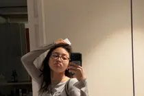 TWICE的智孝，公开戴眼镜的日常… 