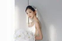 최준희, 파격 시스루 웨딩 화보…11세 연상과 5월 결혼