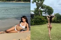 BLACKPINK的珍妮·丽莎，在夏威夷与巴厘岛点燃比基尼风潮