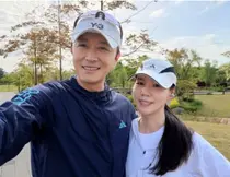 '하차 논란' 진태현, 아내 박시은과 암 딛고 마라톤 도전