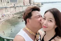 원진서·윤정수, 이탈리아 신혼여행 포착…시험관 2세 준비 고백