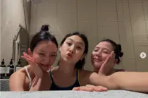혜리·지수·정호연, 스파 즐기는 톱스타 절친들의 민낯 여행