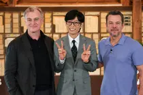 크리스토퍼 놀란·맷 데이먼, '유퀴즈' 전격 출연… 유재석과 '오디세이' 역대급 투샷