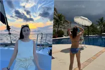 정다은, 오키나와서 뽐낸 반전 몸매… 