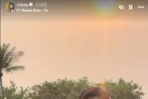  이솔이, 비키니 몸매 비결은 일상 속 '운동 스낵'...