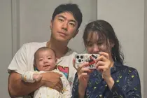 이시언·서지승 부부, 생후 4개월 아들 솔민 군과 일상 가족사진 근황 공개