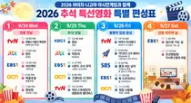 2026 추석 특선영화 편성표… 방송사별 일자별 영화 라인업 안내