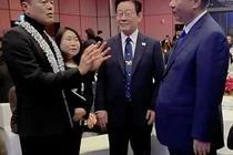 박진영, 한중정상회담 만찬서 시진핑 주석과 만남 인증 