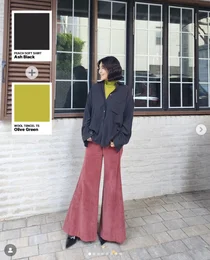 韩惠妍，层层叠穿也'无体积感'... 162cm-46kg 维持者身材展示