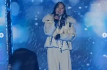 “眼前看不见”……白智英，穿越暴风雪的‘史诗级现场’
