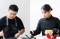 'Black and White Chef' Jeong Ji-sun and Kwon Seong-jun, Disguised as 'Youngest' in Local Kitchen