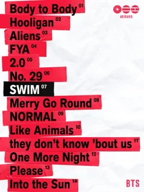 BTS, Regular 5th Album 'Arirang' Tracklist Inilabas… Title Track 'Swim' Kumpirmado