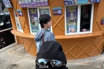 BTS V·Jin·J-Hope Captured on an Ice Cream Break During Their U.S. Tour