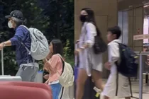 Bae Yong-joon and Park Soo-jin Spotted in Singapore for the First Time With Their Children, Together With the Couple of Song Hye-kyo