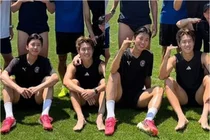 임영웅X이강인, 폭염도 막지 못한 '축구 케미'… 