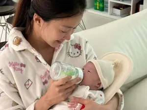 李诗英，作为1.9㎏早产儿出生的二女儿近况公开... 