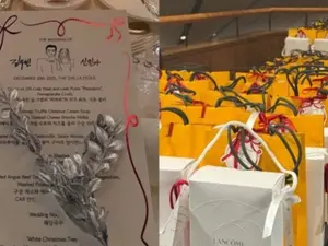 金宇彬♥申敏儿，婚礼上百万规模的回礼品引发热议...通过捐赠完成的善良影响力