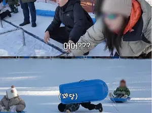 Hong Hyun-hee♥Jae-sun's son Jun-beom injured in sledding accident... Jae-sun says 