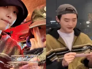 IU Directly Addresses Couple Look Suspicion with Lee Jong-suk... 