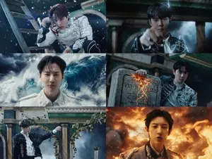 EXO，'皇冠' MV预告公开……超能力世界观的巅峰