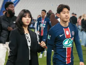 李康仁的女友朴相孝，巴黎圣日耳曼的伙伴们聚会被捕捉… 