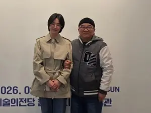 김수철, 송혜교와 '소리그림' 전시회서 훈훈한 재회… 