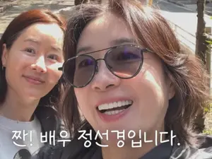 '도쿄댁' 정선경 깜짝 근황…오연수와 빛난 90년대 톱배우 우정