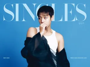 '워너원 재결합' 박지훈, 독보적 한복 자태…싱글즈 커버 장식