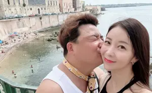 원진서·윤정수, 이탈리아 신혼여행 포착…시험관 2세 준비 고백