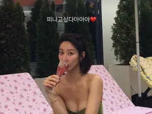 한그루, 쌍둥이 맘 안 믿기는 무결점 비키니 자태
