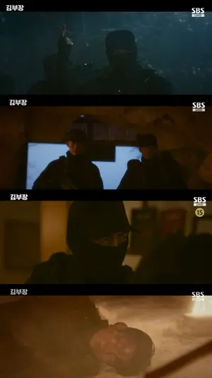 옥택연, '김부장' 소지섭과 강렬 호흡…완벽 액션·사투리