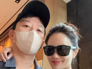 김준호·김지민, 결혼 1주년 호캉스 자축…2세 준비 근황