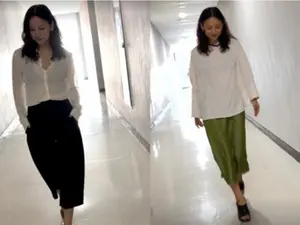 이효리, 파격 시스루 룩으로 뽐낸 한줌 허리…독보적 아우라