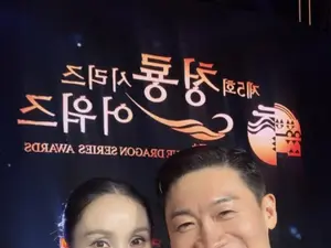 '청룡' 여우조연상 박보경, 남편 진선규 오열 속 