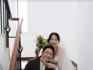 유현철♥김슬기, 자녀들과 함께 찍은 웨딩 사진 공개 