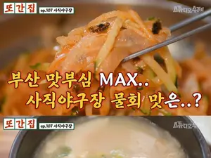  '또간집' 부산 사직동 돼지국밥·가자미물회 미식 기행 