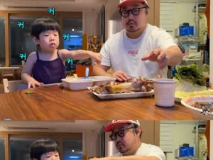  강재준·이은형, 24개월 아들 언어 표현에 감동 