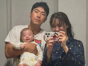 이시언·서지승 부부, 생후 4개월 아들 솔민 군과 일상 가족사진 근황 공개